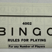 Bingo Game - Milton Bradley - 1974 - Great Condition