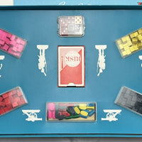 Risk Game Wood Pieces - 1963 - Parker Brothers - Good Condition