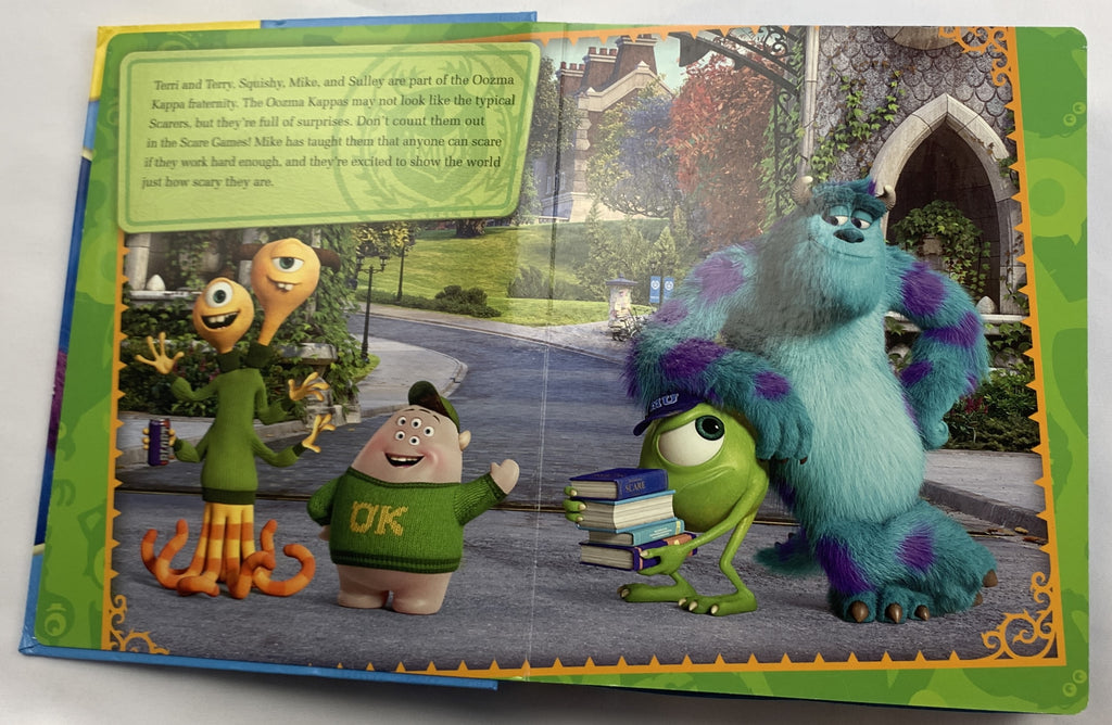 busy monsters Monsters University My Busy Book - 2013 - Good Condition