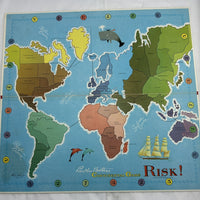 Risk Game Wood Pieces - 1963 - Parker Brothers - Good Condition
