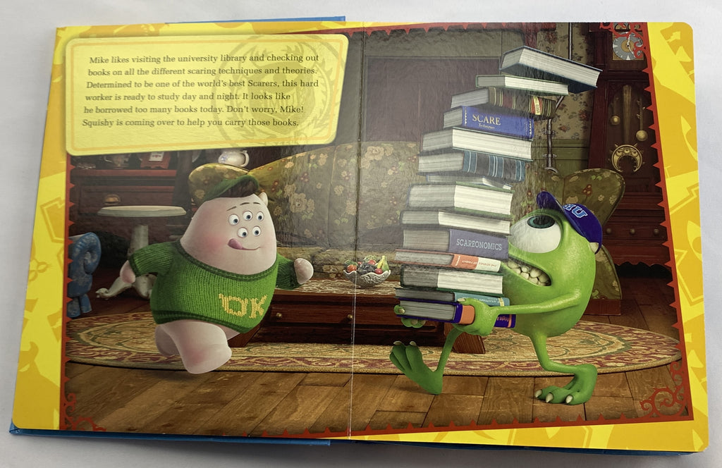 library monsters university Monsters University My Busy Book - 2013 - Good Condition