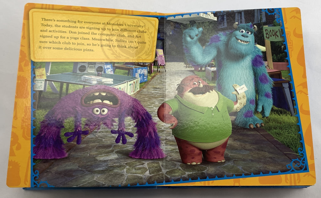 monsters university puzzle Monsters University My Busy Book - 2013 - Good Condition