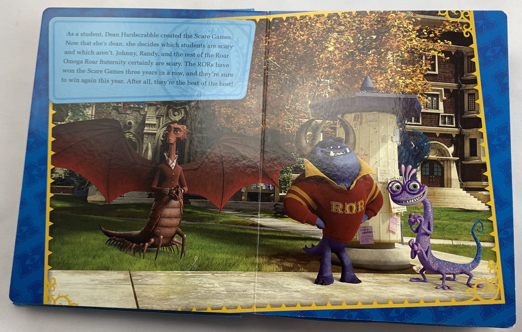 busy monsters Monsters University My Busy Book - 2013 - Good Condition