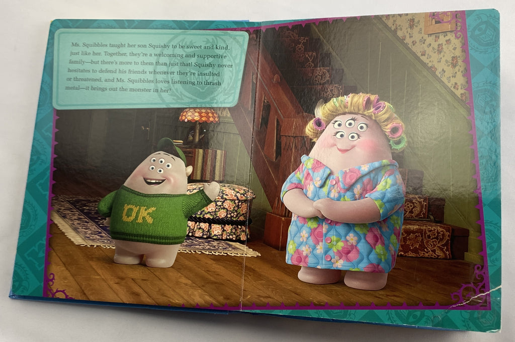 monsters university squishy mom Monsters University My Busy Book - 2013 - Good Condition