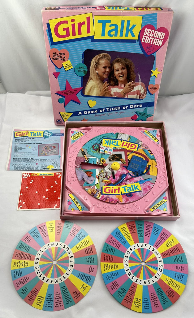 Girl Talk Game 2nd Edition 1990 Golden Great Condition Mandi s girl-talk-game-2nd-edition-1990-golden-great-condition-mandi-s