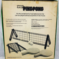 Nerf Ping Pong Set - 1982 - Parker Brothers - Good Condition