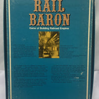 Rail Baron Game - 1977 - Avalon Hill - Great Condition