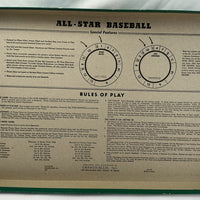 All Star Baseball Board Game - 1957 - Cadaco - Great Condition