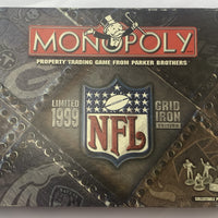 Grid Iron Monopoly Game - 1999 - Parker Brothers - New Old Stock
