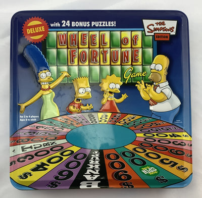 Wheel of Fortune Simpsons Game - 2004 - Pressman - New