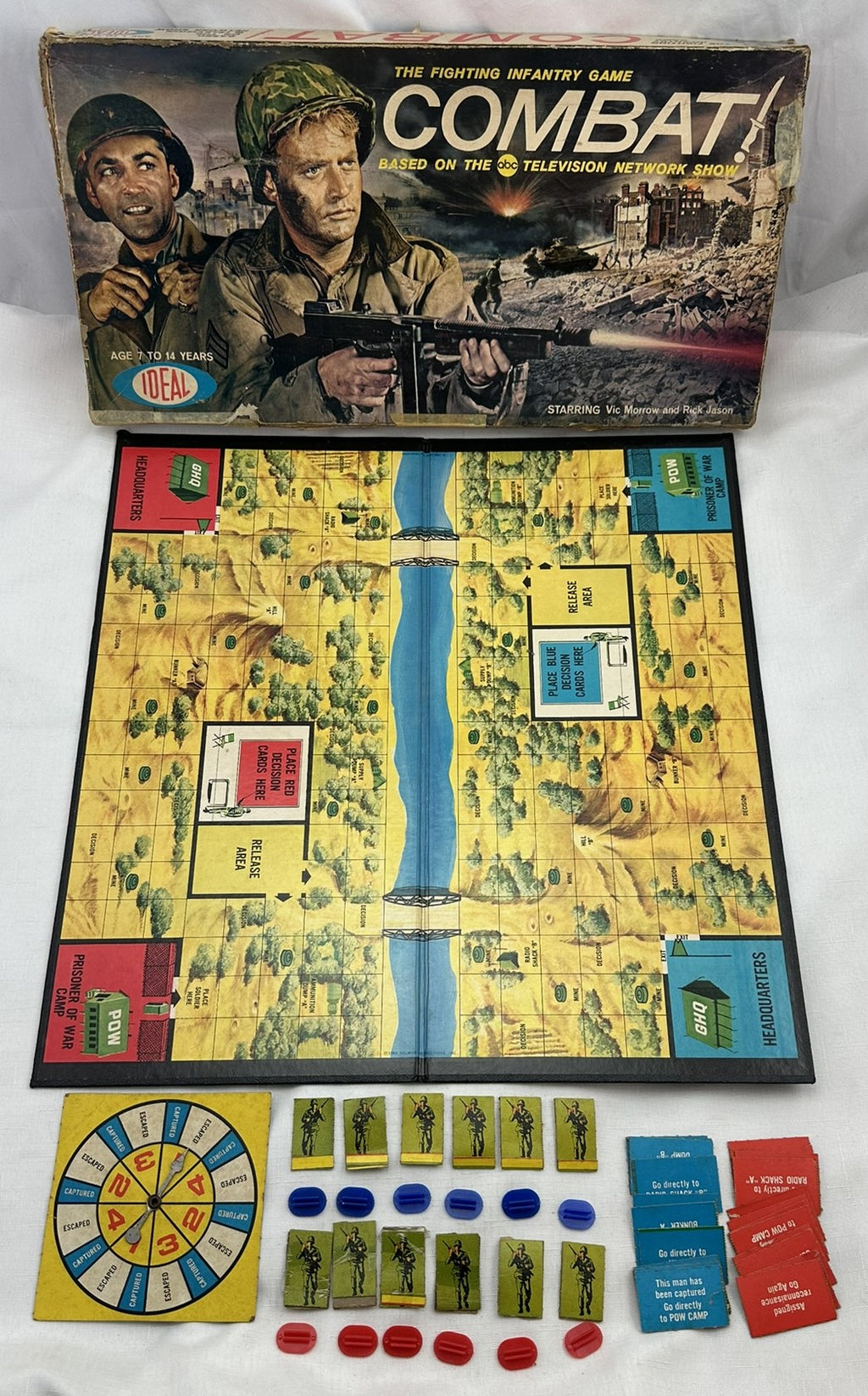 Combat Game - 1963 - Ideal - Good Condition | Mandi's Attic Toys