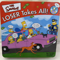 The Simpsons: LOSER Takes All! Game - 2001 - RoseArt - Great Condition