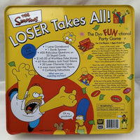 The Simpsons: LOSER Takes All! Game - 2001 - RoseArt - Great Condition