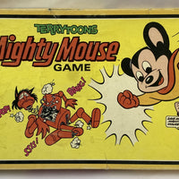 Terrytoons Mighty Mouse Game - 1978 - Milton Bradley - Good Condition