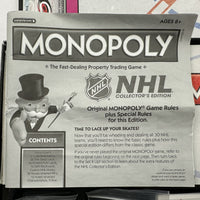 NHL Monopoly Game Collectors Edition - 1999 - USAopoly - Good Condition