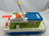 Fisher Price Little People Play Family House Boat #985 - 1972 - Great Condition