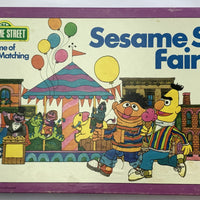 Sesame Street Fair Game - 1976 - Milton Bradley - Very Good Condition