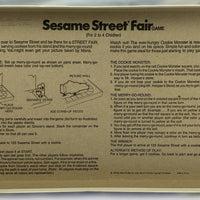 Sesame Street Fair Game - 1976 - Milton Bradley - Very Good Condition