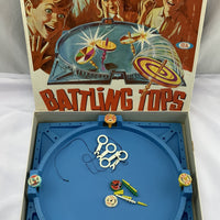 Battling Tops Game - 1968 - Ideal - Great Condition
