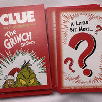 Dr. Seuss The Grinch Game of Clue - 2022 - Hasbro - Great Condition