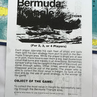 Bermuda Triangle Game - 1975 - Milton Bradley - Great Condition