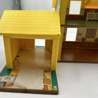 Fisher Price Little People Family Play House - 1969 - Very Good Condition