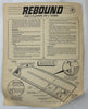 Rebound Game - 1971 - Ideal - Great Condition