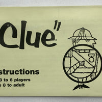 Clue Nostalgia Game - 2002 - Parker Brothers - Great Condition