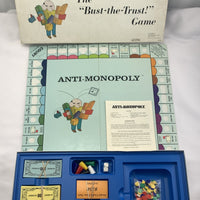 Anti-Monopoly Game - 1973 - Talicor - Great Condition