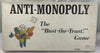 Anti-Monopoly Game - 1973 - Talicor - Great Condition
