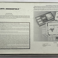 Anti-Monopoly Game - 1973 - Talicor - Great Condition
