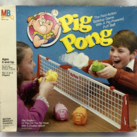 Pig Pong Game - 1986 - Milton Bradley - Great Condition