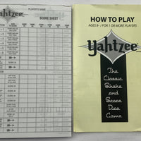 Yahtzee Bookshelf Edition Wood Bookshelf - 2005 - Milton Bradley - Great Condition