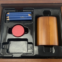 Yahtzee Bookshelf Edition Wood Bookshelf - 2005 - Milton Bradley - Great Condition
