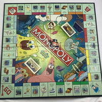 Spongebob Monopoly Game - 2005 - Parker Brothers - Good Condition