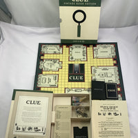 Clue Board Game Vintage Edition Linen Box - 2015 - Winning Solutions - Like New
