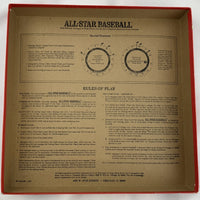 All Star Baseball Board Game - 1989 - Cadaco - Great Condition