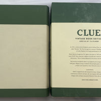 Clue Board Game Vintage Edition Linen Box - 2015 - Winning Solutions - Like New