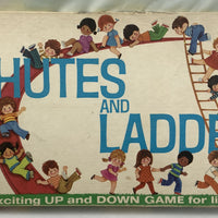 Chutes and Ladders Game - 1974 - Milton Bradley - Very Good Condition