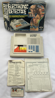 Electronic Detective Game - 1979 - Ideal - Good Condition
