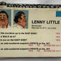 Electronic Detective Game - 1979 - Ideal - Good Condition