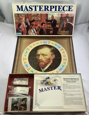 Masterpiece Game - 1987 - Parker Brothers - Great Condition