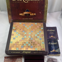 Scrabble Deluxe Turntable Collectors Edition 50th Anniversary - 1998 - Milton Bradley - Good Condition