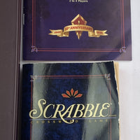 Scrabble Deluxe Turntable Collectors Edition 50th Anniversary - 1998 - Milton Bradley - Good Condition