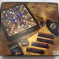 Scrabble Deluxe Turntable Collectors Edition 50th Anniversary - 1998 - Milton Bradley - Good Condition