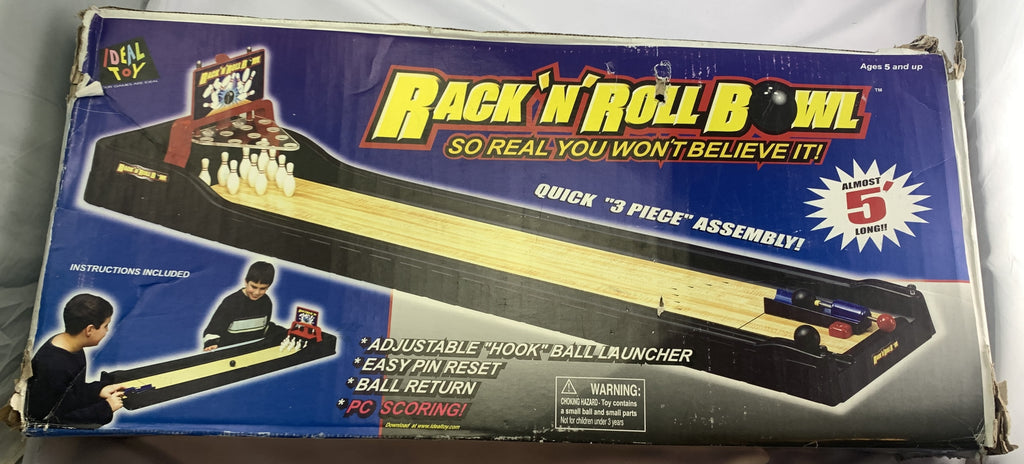 Roll Rack Game Rack 'N' Roll Bowl Bowling Game - 2003 - Ideal - Good Condition | Mandi ...