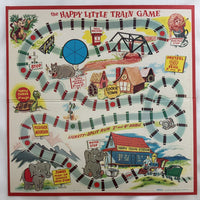 Happy Little Train Game - 1957 - Milton Bradley - Great Condition