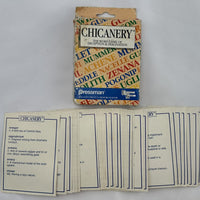 Chicanery Card Game - 1987 - Pressman - Good Condition