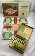 Parcheesi Game Deluxe Edition - 1959 - Selchow & Righter - Great Condition