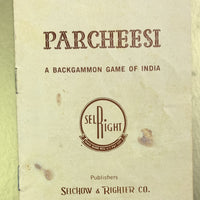 Parcheesi Game Deluxe Edition - 1959 - Selchow & Righter - Great Condition